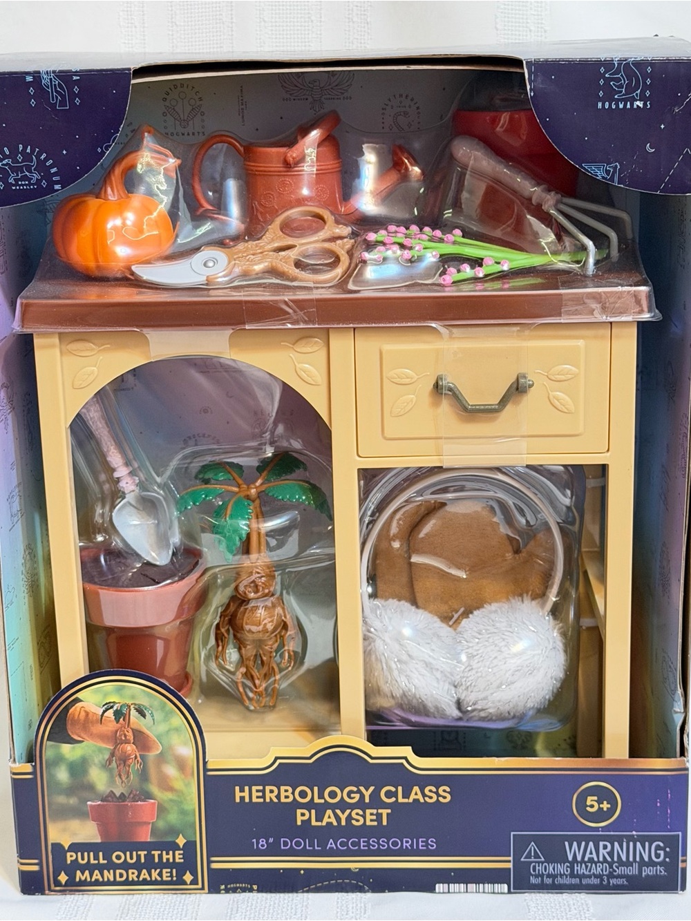 Herbology Class Playset - Cream and Copper Doll Accessory Set
